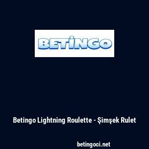 Betingo Lightning Roulette - Şimşek Rulet