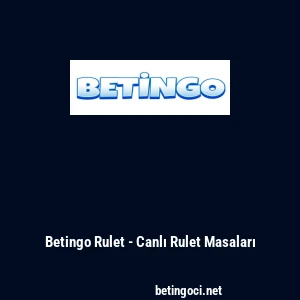 Betingo Rulet - Canlı Rulet Masaları