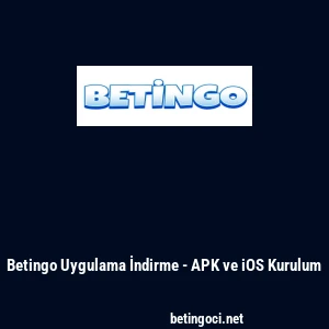 Betingo Uygulama İndirme - APK ve iOS Kurulum
